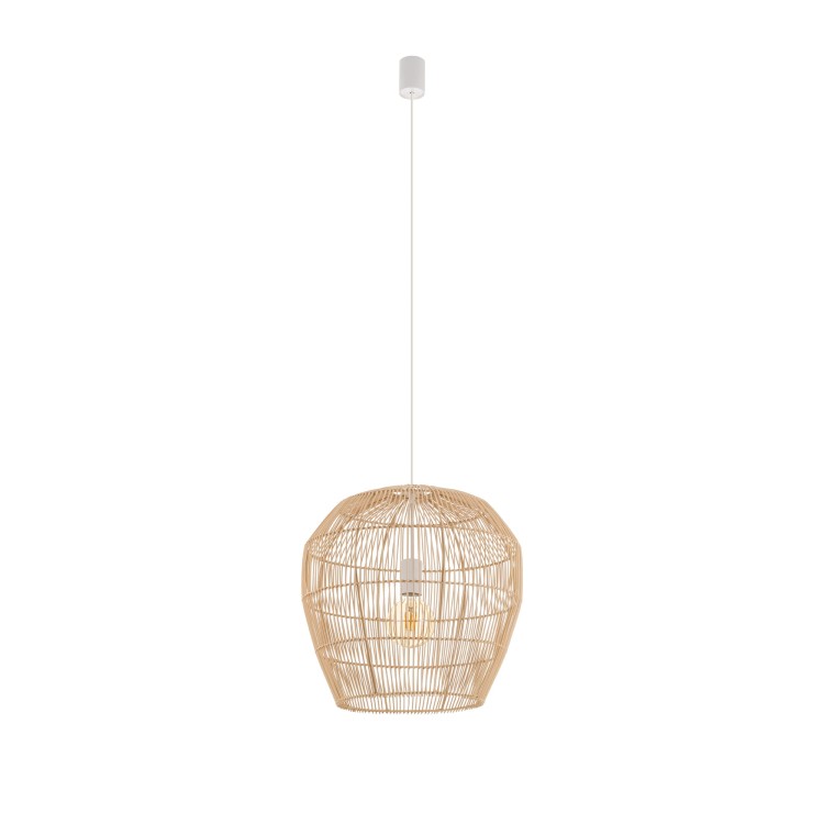 Lampa sufitowa Wisząca HAITI S 11163 Nowodvorski Lighting w stylu boho rattanowa Inspiracje Premium