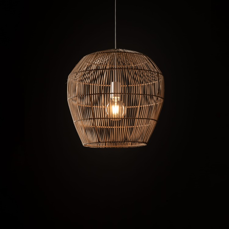 Lampa sufitowa Wisząca HAITI S 11163 Nowodvorski Lighting w stylu boho rattanowa Inspiracje Premium