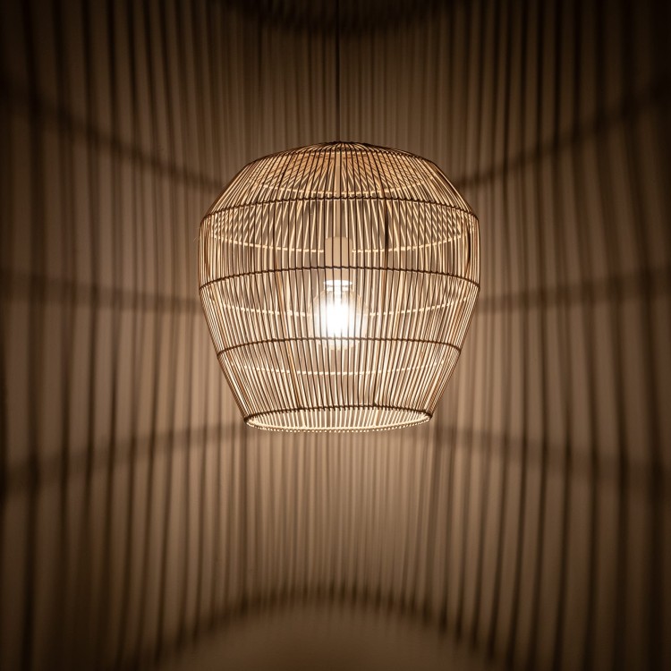 Lampa sufitowa Wisząca HAITI S 11163 Nowodvorski Lighting w stylu boho rattanowa Inspiracje Premium
