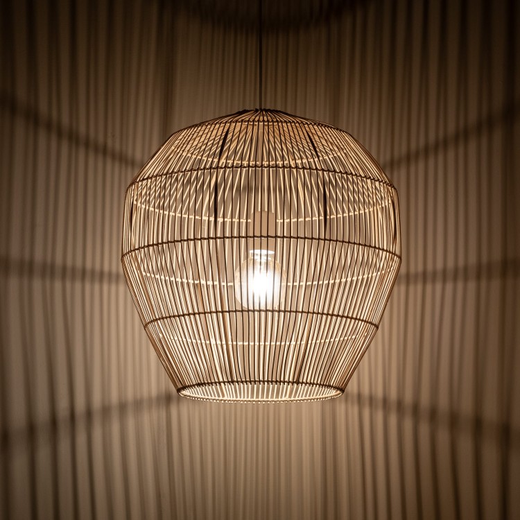 Lampa sufitowa Wisząca HAITI M 11164 Nowodvorski Lighting w stylu boho rattanowa Inspiracje Premium