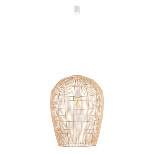 Lampa sufitowa Wisząca HAITI L 11165 Nowodvorski Lighting w stylu boho rattanowa Inspiracje Premium