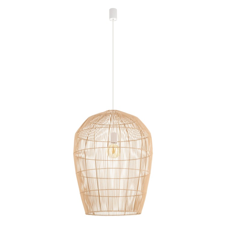Lampa sufitowa Wisząca HAITI L 11165 Nowodvorski Lighting w stylu boho rattanowa Inspiracje Premium