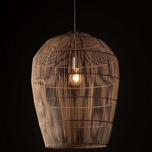 Lampa sufitowa Wisząca HAITI L 11165 Nowodvorski Lighting w stylu boho rattanowa Inspiracje Premium