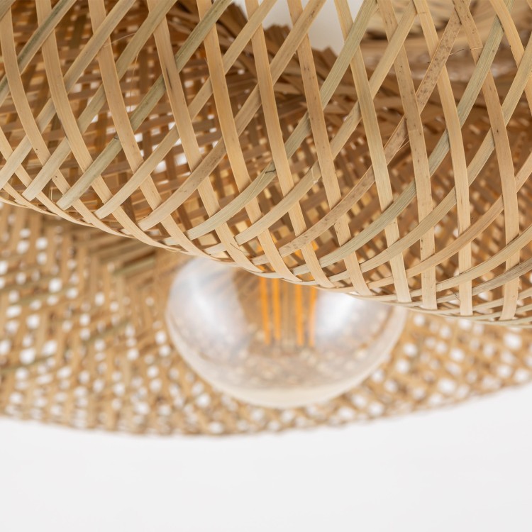 Lampa sufitowa Plafon Loft HAVANA M 11171 NOWODVORSKI Lighting w stylu boho rattanowa Inspiracje Premium