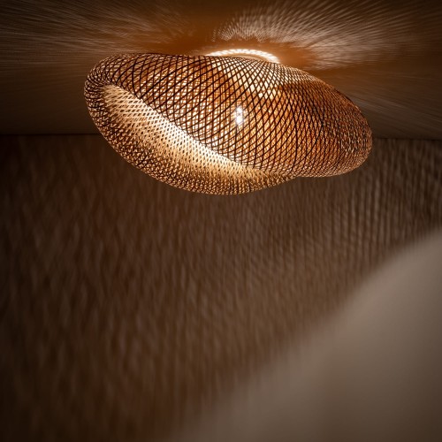 Lampa sufitowa Plafon Loft HAVANA L 11172 NOWODVORSKI Lighting w stylu boho rattanowa Inspiracje Premium