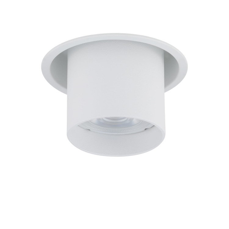 Lampa sufitowa punktowa podtynkowa MONO SLIDE WHITE/WHITE 10795 NOWODVORSKI Lighting 1x GU10 Spot oświetleniowa nowoczesna sufitowa chowana wsuwana metal biało biała Inspiracje Premium