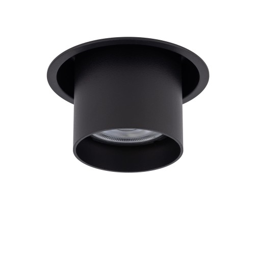 Lampa sufitowa punktowa podtynkowa MONO SLIDE BLACK/BLACK 10799 NOWODVORSKI Lighting 1x GU10 Spot oświetleniowa nowoczesna sufitowa chowana wsuwana metal czarno czarna czarny Inspiracje Premium