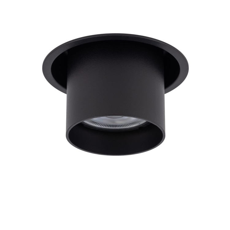 Lampa sufitowa punktowa podtynkowa MONO SLIDE BLACK/BLACK 10799 NOWODVORSKI Lighting 1x GU10 Spot oświetleniowa nowoczesna sufitowa chowana wsuwana metal czarno czarna czarny Inspiracje Premium