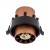Lampa sufitowa punktowa podtynkowa MONO SLIDE BLACK/COPPER 10801 NOWODVORSKI Lighting 1x GU10 Spot oświetleniowa nowoczesna sufitowa chowana wsuwana metal czarno miedziana czarna miedź czarny satynowa miedź Inspiracje Premium