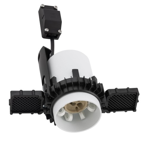 Lampa sufitowa punktowa podtynkowa MONO SLIDE TRIMLESS WHITE 10802 NOWODVORSKI Lighting 1x GU10 Spot oświetleniowa nowoczesna sufitowa chowana wsuwana metal biało biała Inspiracje Premium