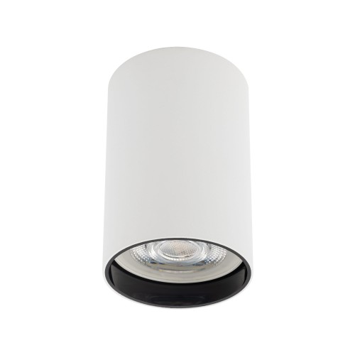 Lampa sufitowa punktowa podtynkowa MONO SLIDE TRIMLESS WHITE/BLACK 10803 NOWODVORSKI Lighting 1x GU10 Spot oświetleniowa nowoczesna sufitowa chowana wsuwana metal biało czarna biała czarny Inspiracje Premium