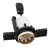 Lampa sufitowa punktowa podtynkowa MONO SLIDE TRIMLESS WHITE/GOLD 10804 NOWODVORSKI Lighting 1x GU10 Spot oświetleniowa nowoczesna sufitowa chowana wsuwana metal biało złota biała złoty Inspiracje Premium