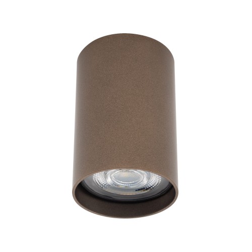 Lampa sufitowa punktowa podtynkowa MONO SLIDE TRIMLESS CHOCOLATE 10806 NOWODVORSKI Lighting 1x GU10 Spot oświetleniowa nowoczesna sufitowa chowana wsuwana metal czekoladowa czekoladowy Inspiracje Premium