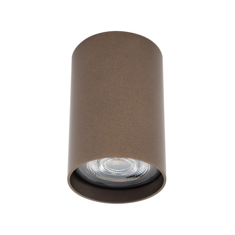 Lampa sufitowa punktowa podtynkowa MONO SLIDE TRIMLESS CHOCOLATE 10806 NOWODVORSKI Lighting 1x GU10 Spot oświetleniowa nowoczesna sufitowa chowana wsuwana metal czekoladowa czekoladowy Inspiracje Premium