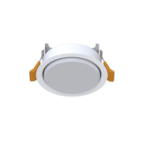 Lampa sufitowa punktowa podtynkowa UNO S WHITE 10840 NOWODVORSKI Lighting 1x GX53 Spot oświetleniowa nowoczesna oczko sufitowe metal biało biały biała Inspiracje Premium