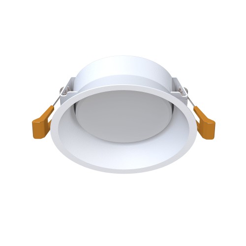 Lampa sufitowa punktowa podtynkowa UNO M WHITE 10842 NOWODVORSKI Lighting 1x GX53 Spot oświetleniowa nowoczesna oczko sufitowe metal biało biały biała Inspiracje Premium
