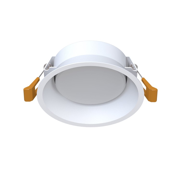 Lampa sufitowa punktowa podtynkowa UNO M WHITE 10842 NOWODVORSKI Lighting 1x GX53 Spot oświetleniowa nowoczesna oczko sufitowe metal biało biały biała Inspiracje Premium