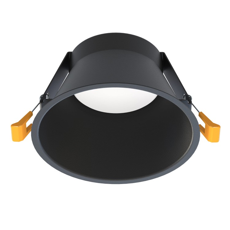 Lampa sufitowa punktowa podtynkowa UNO L BLACK 10845 NOWODVORSKI Lighting 1x GX53 Spot oświetleniowa nowoczesna oczko sufitowe metal czarno czarna czarny Inspiracje Premium
