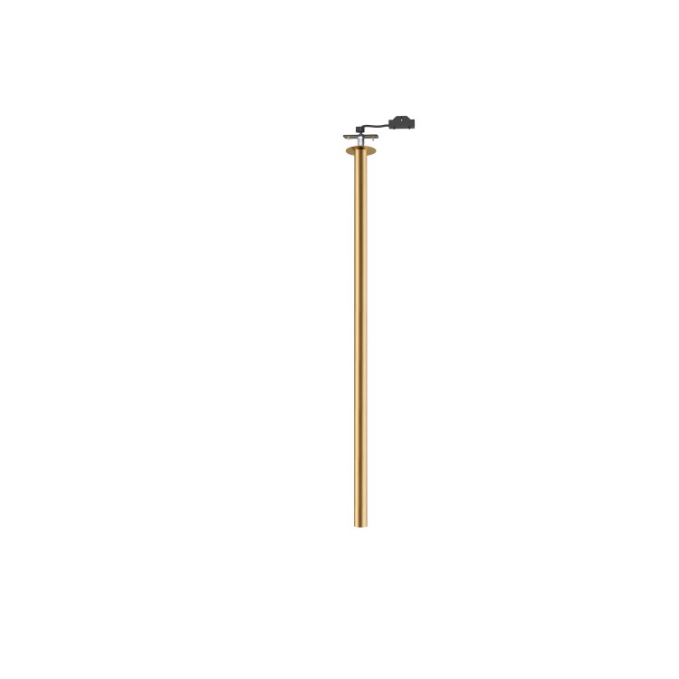 Lampa sufitowa punktowa podtynkowa LASER 750 GOLD 10910 NOWODVORSKI Lighting G9 Loft Industrialna nowoczesna oprawa oświetleniowa tuba pojedyncza złota Inspiracje Premium