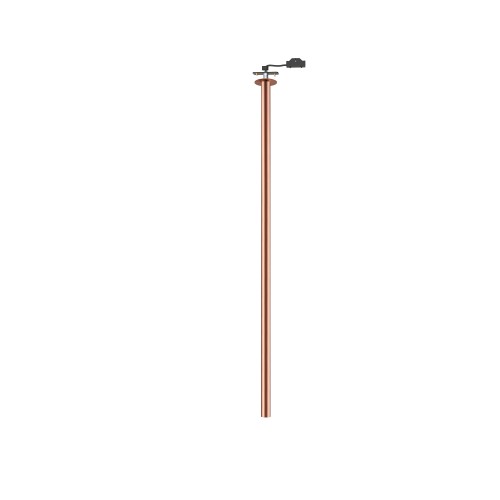 Lampa sufitowa punktowa podtynkowa LASER 900 COPPER 10916 NOWODVORSKI Lighting G9 Loft Industrialna nowoczesna oprawa oświetleniowa tuba pojedyncza miedziana Inspiracje Premium