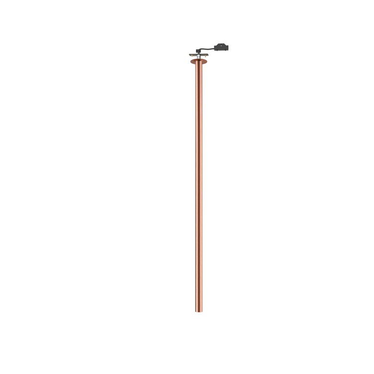 Lampa sufitowa punktowa podtynkowa LASER 900 COPPER 10916 NOWODVORSKI Lighting G9 Loft Industrialna nowoczesna oprawa oświetleniowa tuba pojedyncza miedziana Inspiracje Premium