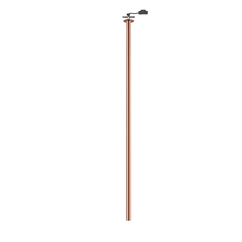 Lampa sufitowa punktowa podtynkowa LASER 1100 COPPER 10922 NOWODVORSKI Lighting G9 Loft Industrialna nowoczesna oprawa oświetleniowa tuba pojedyncza miedziana Inspiracje Premium