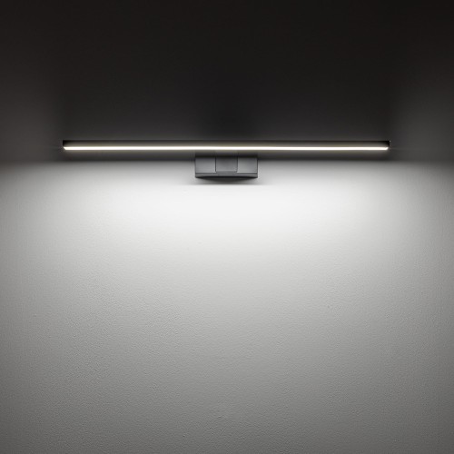 Lampa ścienna łazienkowa nad lustro CEZANNE LED BLACK M 10677 NOWODVORSKI Lighting 12W IP44 4000K nowoczesna oprawa oświetleniowa czarna czarny kinkiet łazienkowy obrazowy do łazienki Inspiracje Premium