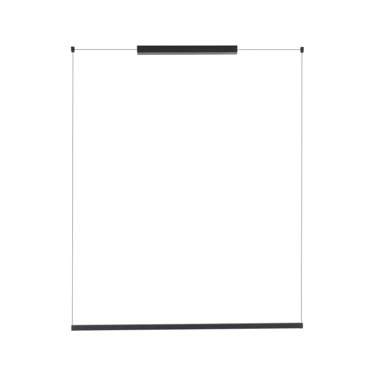 Lampa liniowa wisząca CL H LED PRO BLACK 10691 Nowodvorski Lighting 4000K 119cm Loft nowoczesna sufitowa oświetleniowa zwis do biura nad biurko stół biurowa barwa dzienna neutralna czarna czarny Inspiracje Premium