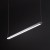 Lampa liniowa wisząca CL H LED PRO BLACK 10691 Nowodvorski Lighting 4000K 119cm Loft nowoczesna sufitowa oświetleniowa zwis do biura nad biurko stół biurowa barwa dzienna neutralna czarna czarny Inspiracje Premium