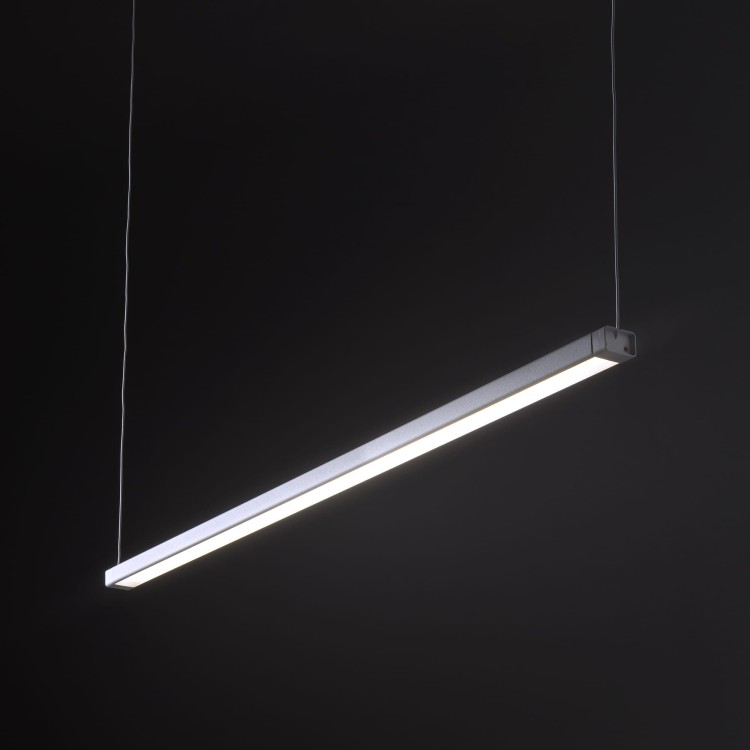 Lampa liniowa wisząca CL H LED PRO BLACK 10691 Nowodvorski Lighting 4000K 119cm Loft nowoczesna sufitowa oświetleniowa zwis do biura nad biurko stół biurowa barwa dzienna neutralna czarna czarny Inspiracje Premium