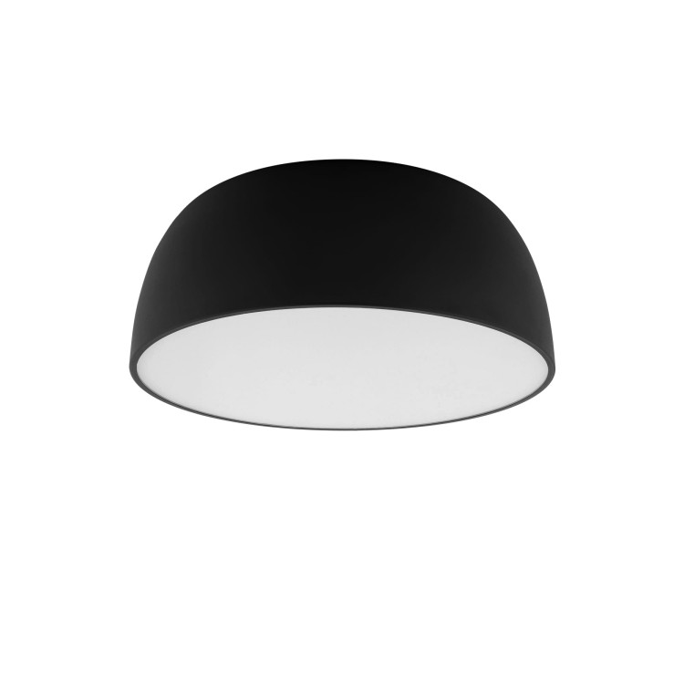 Lampa sufitowa Plafon SATELLITE S BLACK SENSOR 8010 NOWODVORSKI Lighting 3x E27 nowoczesna oświetleniowa Industrialna z mikrofalowym czujnikiem ruchu i zmierzchu czarny czarna Inspiracje Premium