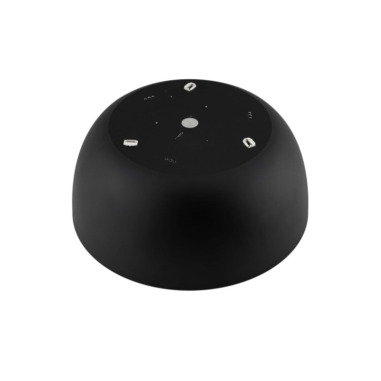 Lampa sufitowa Plafon SATELLITE S BLACK SENSOR 8010 NOWODVORSKI Lighting 3x E27 nowoczesna oświetleniowa Industrialna z mikrofalowym czujnikiem ruchu i zmierzchu czarny czarna Inspiracje Premium