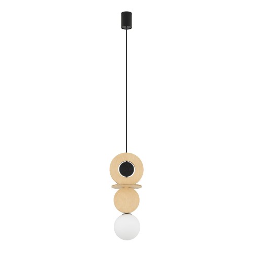 Lampa sufitowa Wisząca DROPS WOOD A 11173 Nowodvorski Lighting w stylu boho drewno drewniana zwis Inspiracje Premium