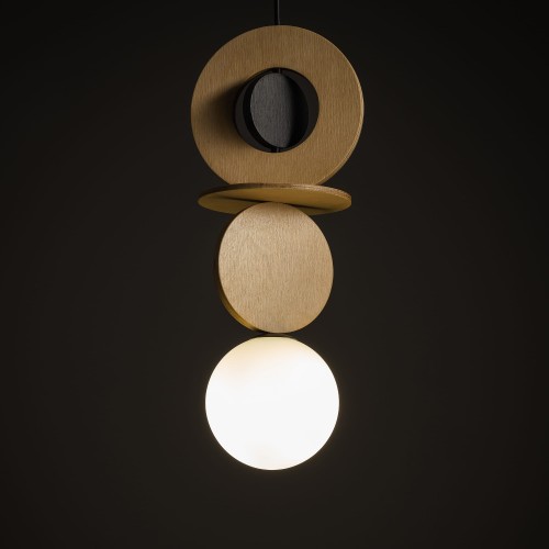 Lampa sufitowa Wisząca DROPS WOOD A 11173 Nowodvorski Lighting w stylu boho drewno drewniana zwis Inspiracje Premium