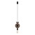 Lampa sufitowa Wisząca DROPS WOOD D 11176 Nowodvorski Lighting w stylu boho drewno drewniana zwis Inspiracje Premium