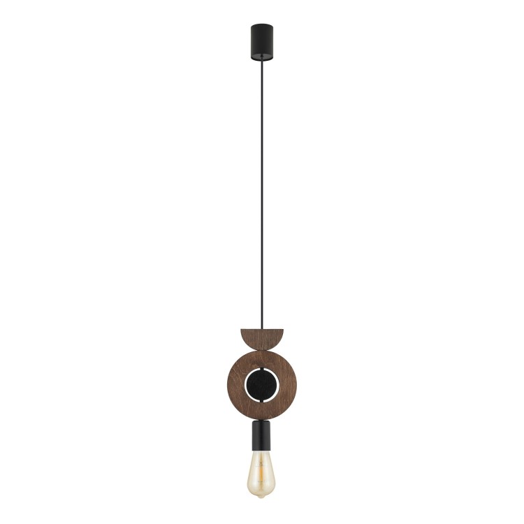 Lampa sufitowa Wisząca DROPS WOOD D 11176 Nowodvorski Lighting w stylu boho drewno drewniana zwis Inspiracje Premium