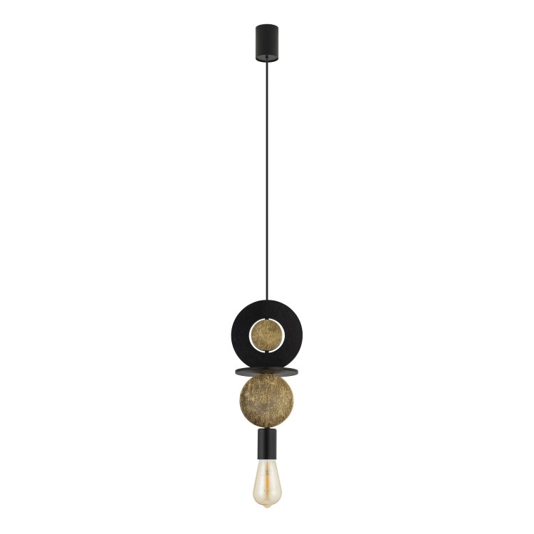 Lampa sufitowa Wisząca DROPS WOOD E 11177 Nowodvorski Lighting w stylu boho drewno drewniana zwis Inspiracje Premium