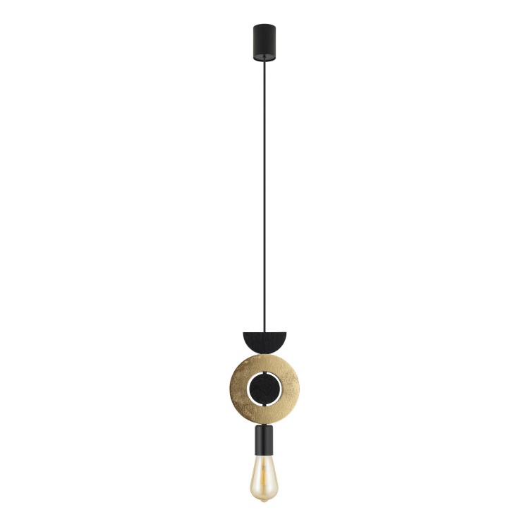 Lampa sufitowa Wisząca DROPS WOOD F 11180 Nowodvorski Lighting w stylu boho drewno drewniana zwis Inspiracje Premium
