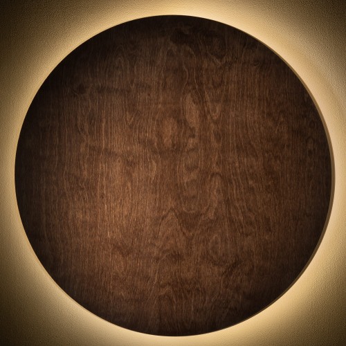 Lampa ścienna Kinkiet Industrialny Loft RING TIMBER LED XXL 11178 NOWODVORSKI Lighting 22W 3000K okrąg koło 75cm sklejka drewno drewniany nowoczesna oprawa oświetleniowa dekoracyjna Inspiracje Premium