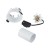 Lampa sufitowa punktowa podtynkowa MONO SLIDE WHITE/WHITE 10795 NOWODVORSKI Lighting 1x GU10 Spot oświetleniowa nowoczesna sufitowa chowana wsuwana metal biało biała Inspiracje Premium