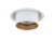 Lampa sufitowa punktowa podtynkowa MONO SLIDE WHITE/WHITE/GOLD 10797 NOWODVORSKI Lighting 1x GU10 Spot oświetleniowa nowoczesna sufitowa chowana wsuwana metal biało złota biała Inspiracje Premium