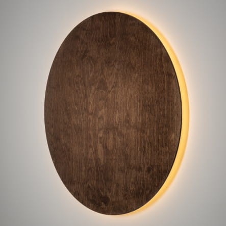 Lampa ścienna Kinkiet Industrialny Loft RING TIMBER LED XXL 11178 NOWODVORSKI Lighting 22W 3000K okrąg koło 75cm sklejka drewno drewniany nowoczesna oprawa oświetleniowa dekoracyjna Inspiracje Premium