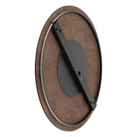 Lampa ścienna Kinkiet Industrialny Loft RING TIMBER LED XXL 11178 NOWODVORSKI Lighting 22W 3000K okrąg koło 75cm sklejka drewno drewniany nowoczesna oprawa oświetleniowa dekoracyjna Inspiracje Premium