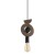 Lampa sufitowa Wisząca DROPS WOOD D 11176 Nowodvorski Lighting w stylu boho drewno drewniana zwis Inspiracje Premium