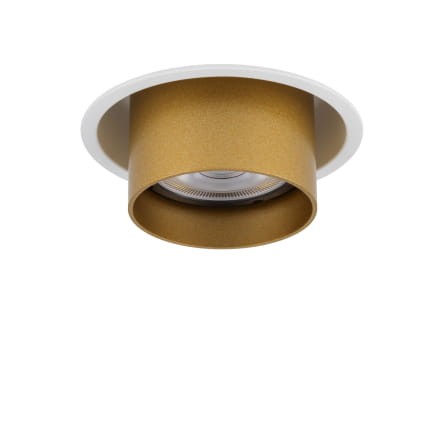 Lampa sufitowa punktowa podtynkowa MONO SLIDE WHITE/GOLD 10798 NOWODVORSKI Lighting 1x GU10 Spot oświetleniowa nowoczesna sufitowa chowana wsuwana metal biało złota biała złoty Inspiracje Premium