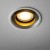 Lampa sufitowa punktowa podtynkowa MONO SLIDE WHITE/GOLD 10798 NOWODVORSKI Lighting 1x GU10 Spot oświetleniowa nowoczesna sufitowa chowana wsuwana metal biało złota biała złoty Inspiracje Premium