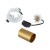 Lampa sufitowa punktowa podtynkowa MONO SLIDE WHITE/GOLD 10798 NOWODVORSKI Lighting 1x GU10 Spot oświetleniowa nowoczesna sufitowa chowana wsuwana metal biało złota biała złoty Inspiracje Premium