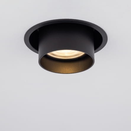 Lampa sufitowa punktowa podtynkowa MONO SLIDE BLACK/BLACK 10799 NOWODVORSKI Lighting 1x GU10 Spot oświetleniowa nowoczesna sufitowa chowana wsuwana metal czarno czarna czarny Inspiracje Premium