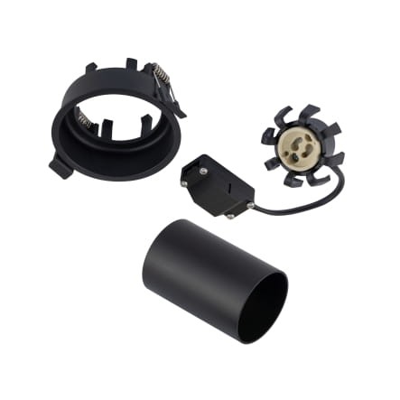 Lampa sufitowa punktowa podtynkowa MONO SLIDE BLACK/BLACK 10799 NOWODVORSKI Lighting 1x GU10 Spot oświetleniowa nowoczesna sufitowa chowana wsuwana metal czarno czarna czarny Inspiracje Premium