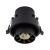 Lampa sufitowa punktowa podtynkowa MONO SLIDE BLACK/BLACK 10799 NOWODVORSKI Lighting 1x GU10 Spot oświetleniowa nowoczesna sufitowa chowana wsuwana metal czarno czarna czarny Inspiracje Premium